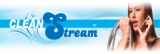 Clean Stream Web Banner with female model 713 x 172