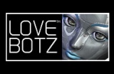 LoveBotz Face Logo on Black 195 x 127