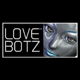 LoveBotz Face Logo on Black 200 x 200