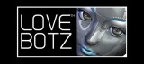 LoveBotz Face Logo on Black 491 x 221