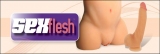 Sex Flesh Full Color Web Banner w Torso 513 x 172