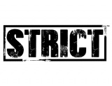 Strict Logo Logo on White Horizontal 390 x 300