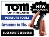 Tom of Finland Dildo Ad Banner 290 x 223