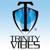 Trinity Men Logo on Blue Stacked 250 x 250